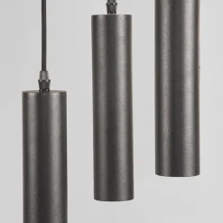 Hanglamp Ferroli Zwart Metaal 3-lichts