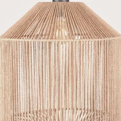Hanglamp Ibiza Naturel Jute 1-Lichts Cilinder