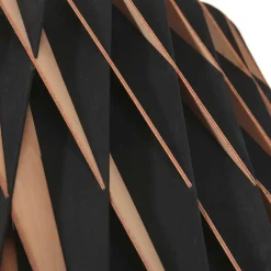 Hanglamp Maze 1-lichts donker hout