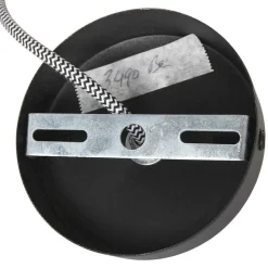 Hanglamp Maze 1-lichts donker hout