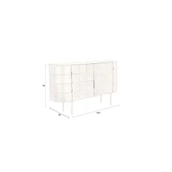 Hanna Dressoir Goud 117cm