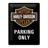 Harley Davidson Parking Only - metalen bord