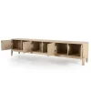 Harvey Tv meubel Eikenhout 6drs 220 cm
