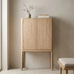 Harvey Wandkast Eikenhout 90 cm