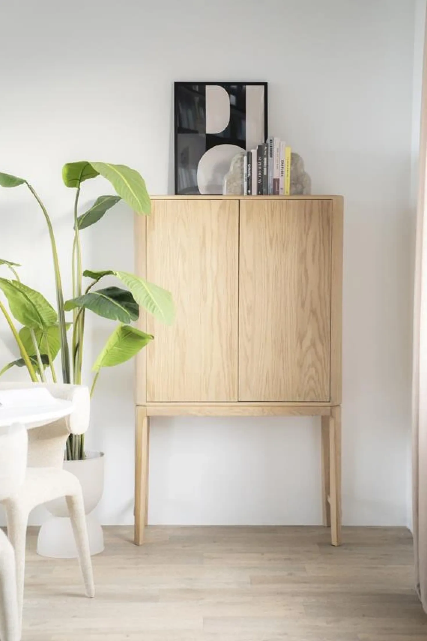 Harvey Wandkast Eikenhout 90 cm