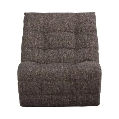 Hein Relaxfauteuil elektrisch antraciet/bruin melange