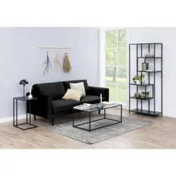 Hektor Bijzettafel Zwart 43cm