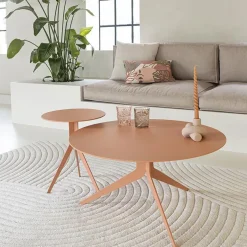 Helgen Salontafel rond Terracotta 78cm