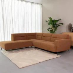 Hoekbank Bolzano Coral Boucle 270cm