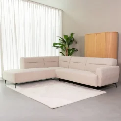 Hoekbank Bolzano Naturel Boucle 270cm