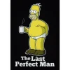 Homer the last perfect man - metalen bord