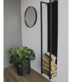 Houtopslag kachel Nick