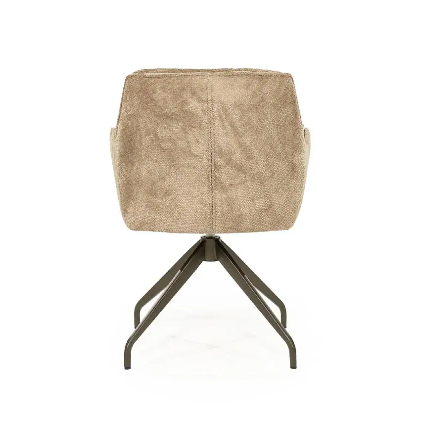 Hugo Eetkamerstoel Taupe stof