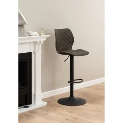 Hylra Barkruk Antraciet/Bruin