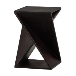 Ikem Bijzettafel acaciahout donkerbruin 41cm