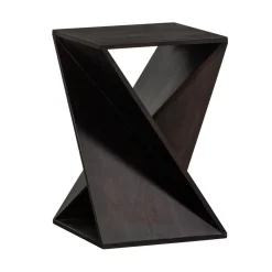 Ikem Bijzettafel acaciahout donkerbruin 41cm