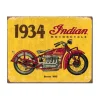 Indian 1934 - metalen bord