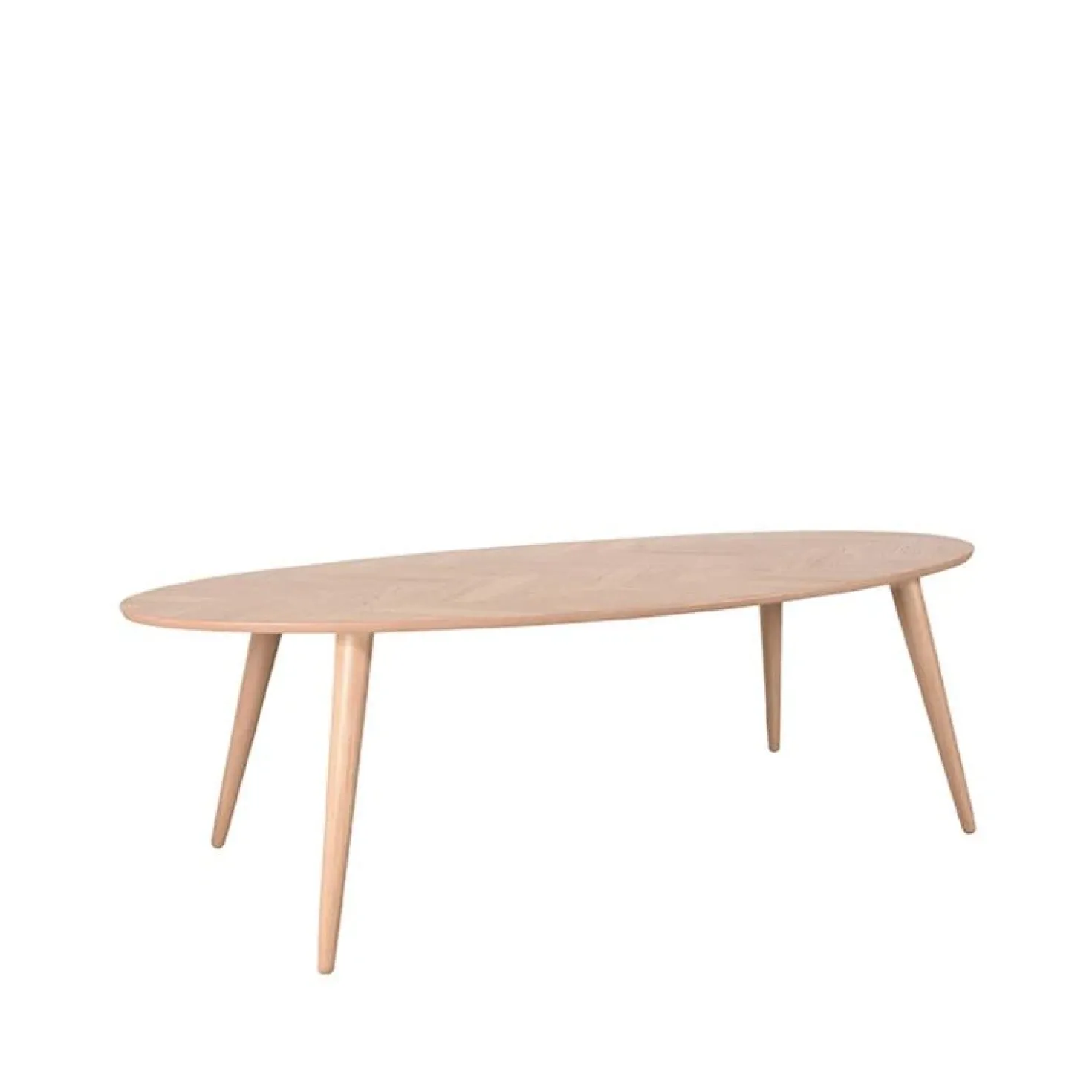 Ines Eetkamertafel Naturel Eiken 240 cm