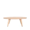 Ines Salontafel Naturel Eiken 120 cm