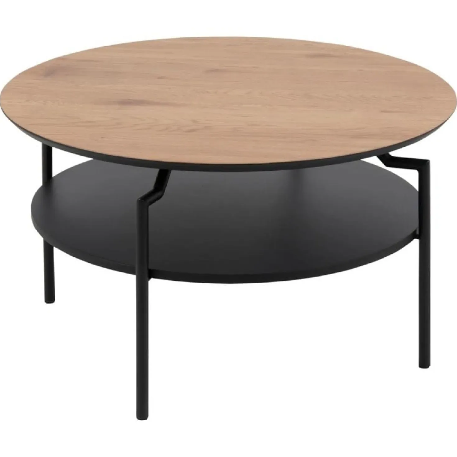 Isandro Salontafel Rond Naturel 80cm