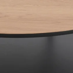 Isandro Salontafel Rond Naturel 80cm