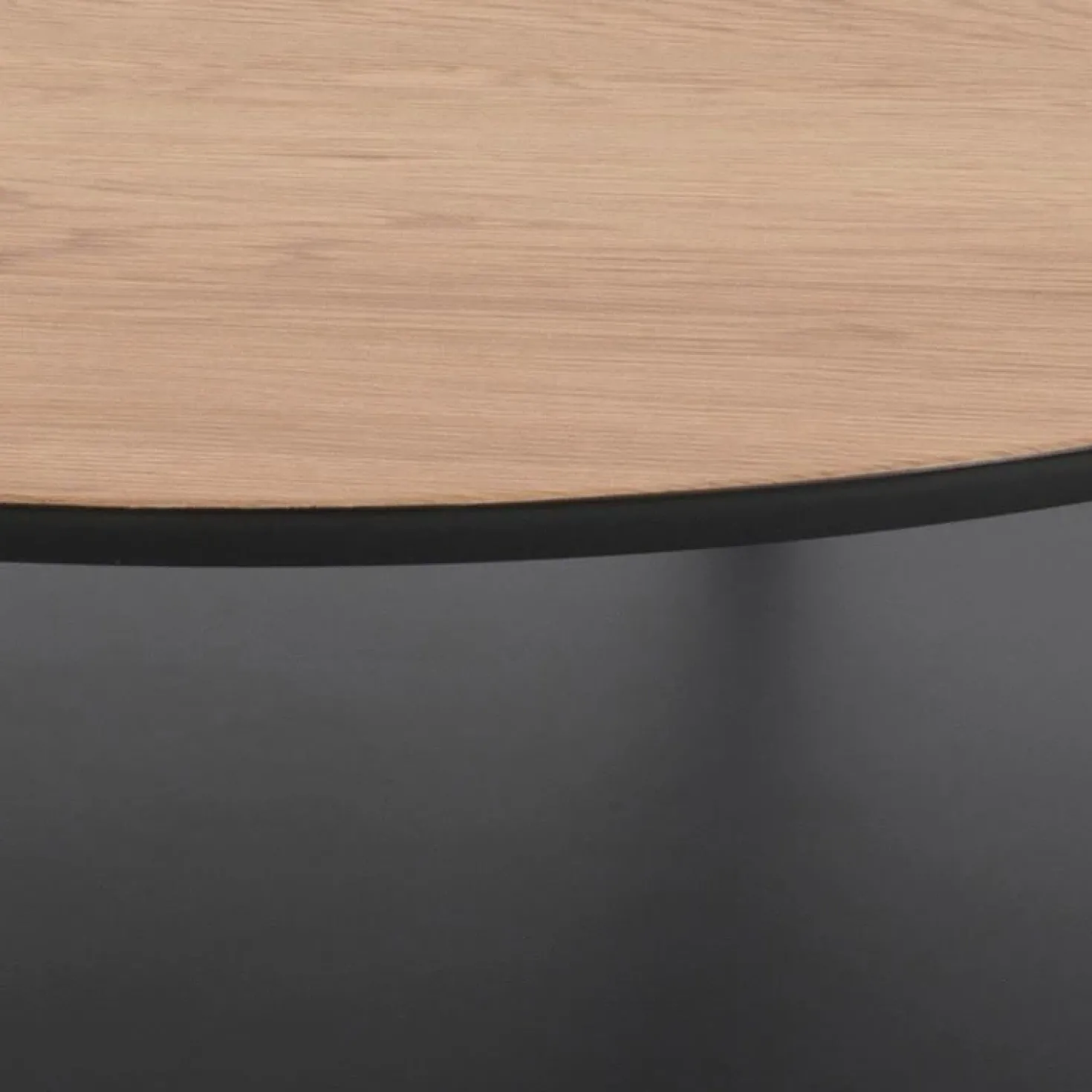 Isandro Salontafel Rond Naturel 80cm