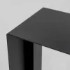 Ivan Bijzettafel Zwart metaal