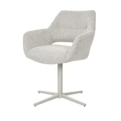 Jaden Eetkamerstoel Beige met zandpoot