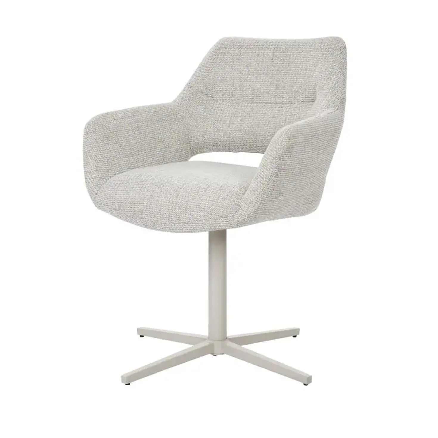 Jaden Eetkamerstoel Beige met zandpoot