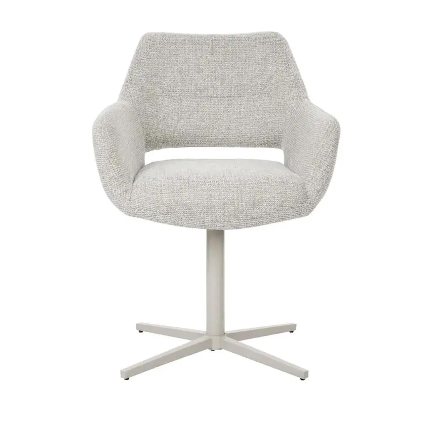 Jaden Eetkamerstoel Beige met zandpoot
