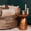 Jafah bijzettafel koper/goud