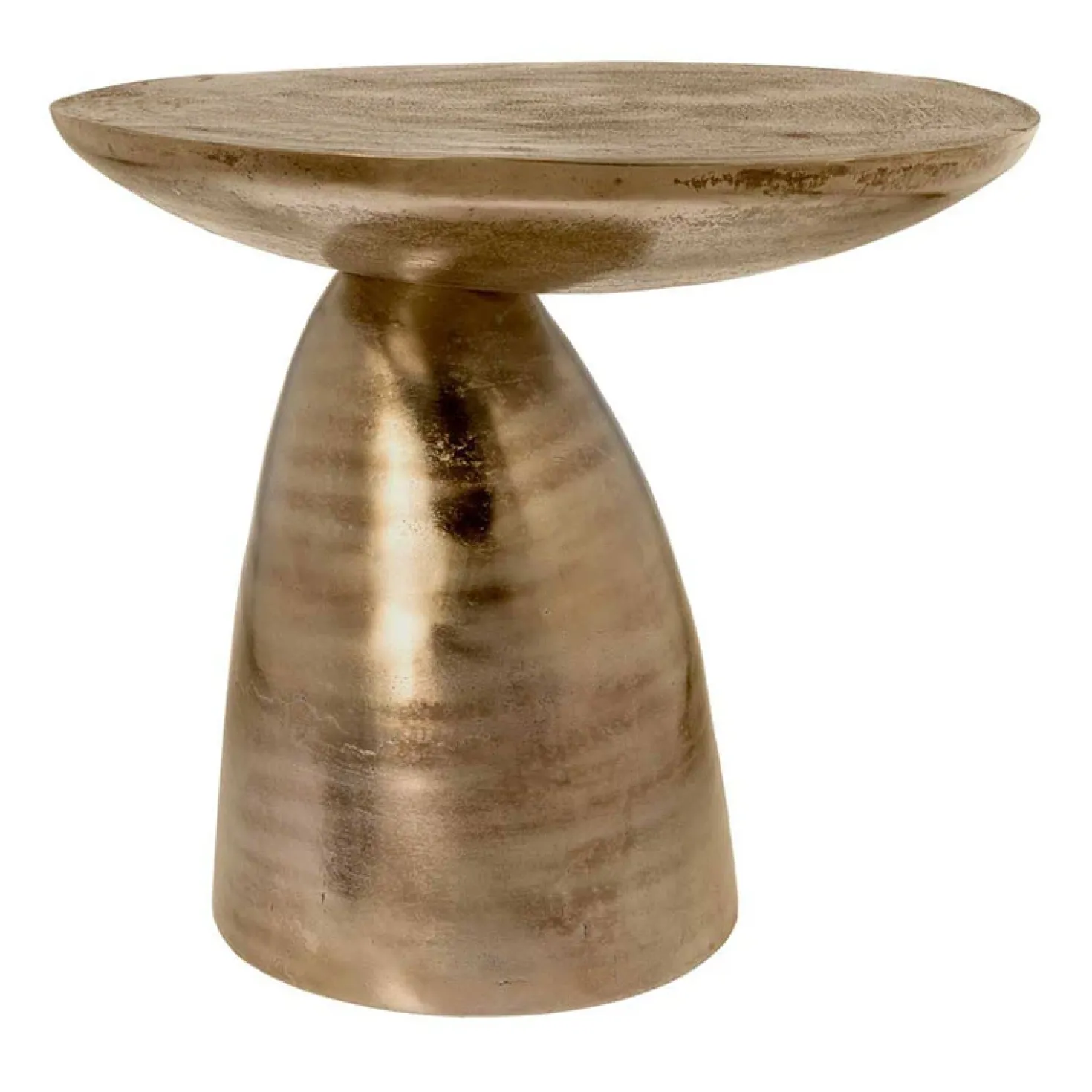 Jafah bijzettafel koper/goud