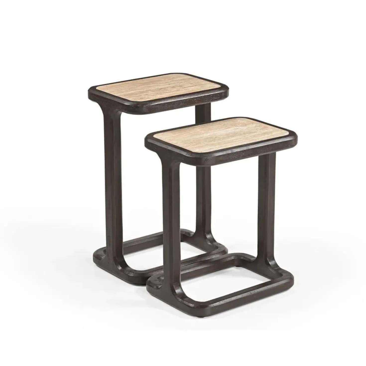 Jaimie Bijzettafel Set van 2 Marmer