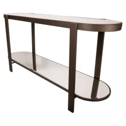 Jamal Sidetable Metaal Glas 160cm