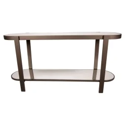 Jamal Sidetable Metaal Glas 160cm
