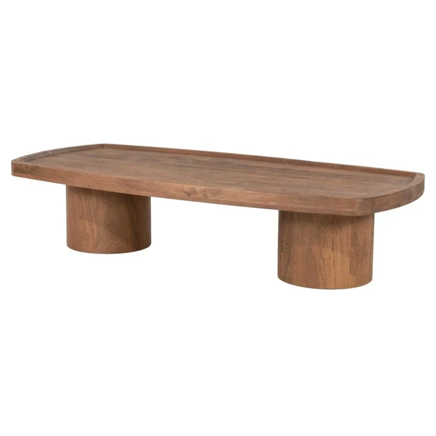 Jamari Salontafel Bruin mangohout 140cm