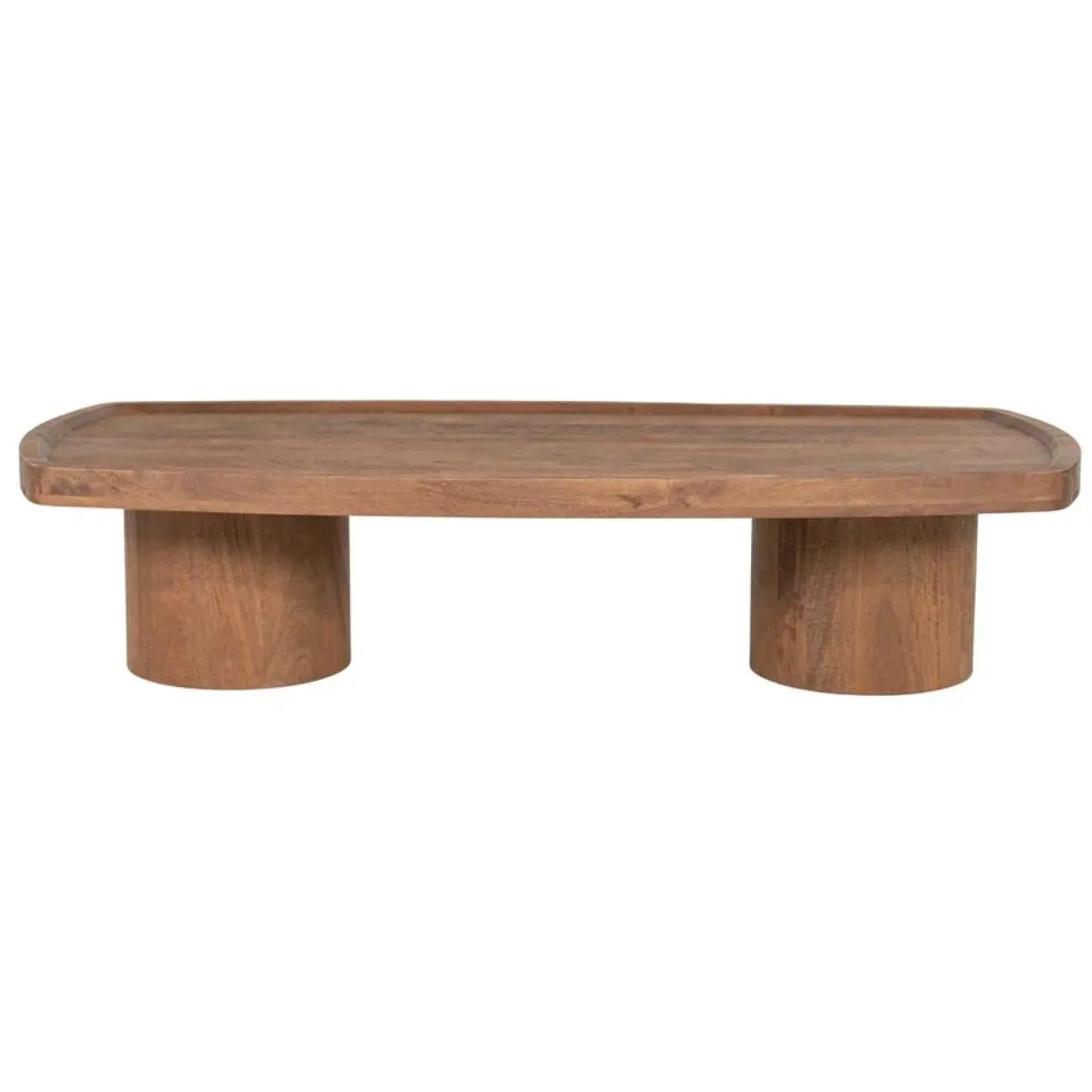 Jamari Salontafel Bruin mangohout 140cm