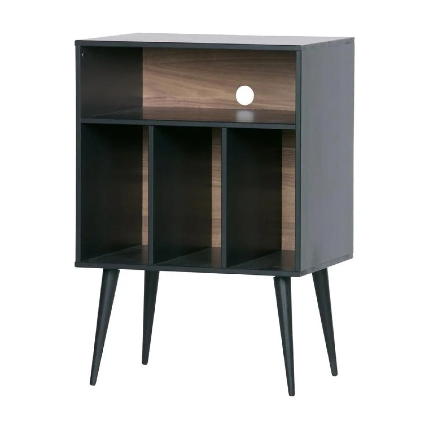 James Kastje zwart/walnoot 60cm