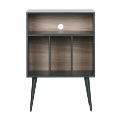 James Kastje zwart/walnoot 60cm