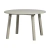 Janne Uitschuifbare eettafel rond eiken dakargrau 120/160/200cm