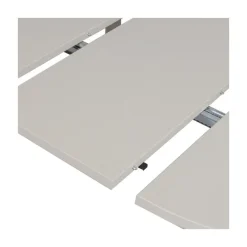 Janne Uitschuifbare eettafel rond eiken dakargrau 120/160/200cm