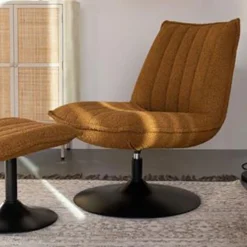 Jared fauteuil Bruin Boucle