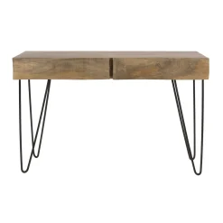 Jasmina Sidetable 2 lades Mangohout 120cm