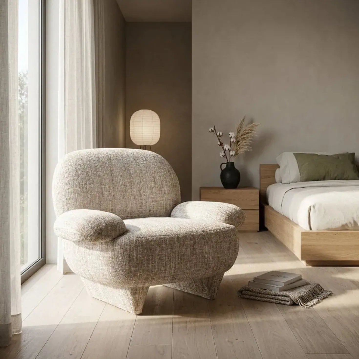 Jayden Fauteuil Beige