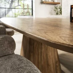 Jean Eettafel Deens ovaal Mangohout 215cm