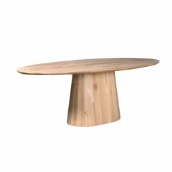 Jennifer Eettafel Ovaal Eikenhout 210cm