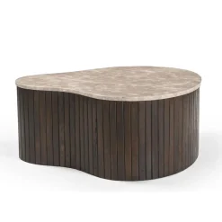 Jenny Salontafel organisch Marmer 84cm