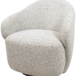 Jessey draaifauteuil Lichtgrijs