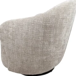 Jessey draaifauteuil Taupe