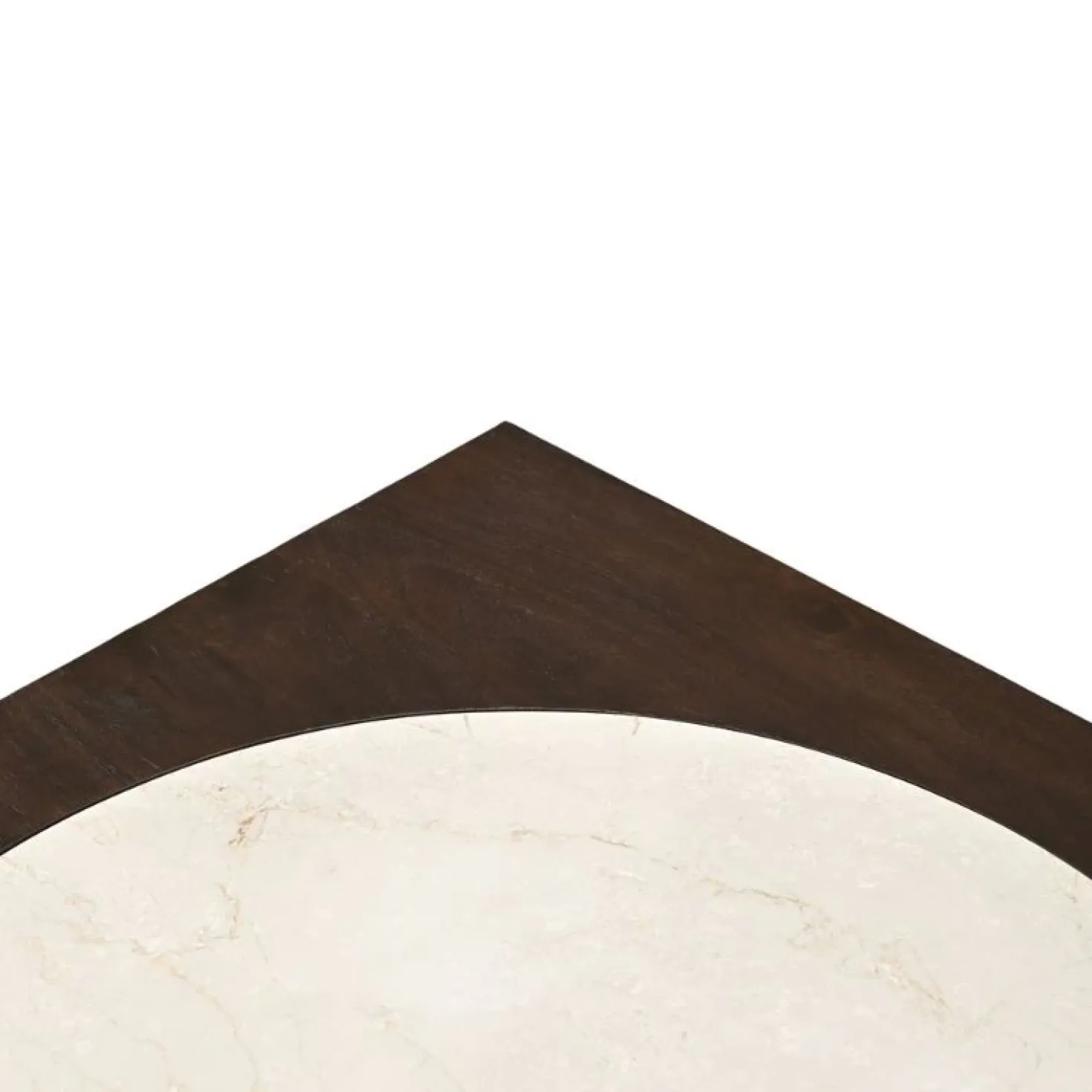 Jessie Salontafel Bruin Marmer 103 cm